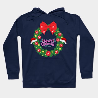 Merry Christmas Holiday Design Hoodie